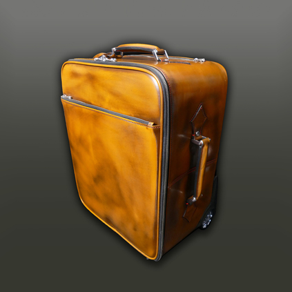 The 'Weekender' Wheeled Suitcase- Tiziano Tan