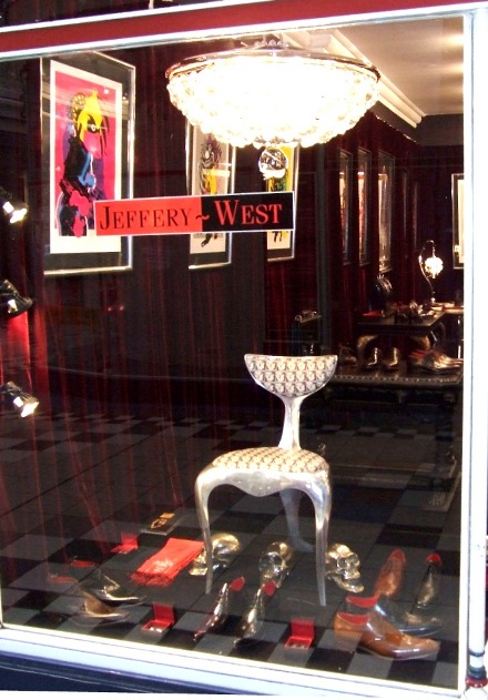 Jeffery-West Manchester shop window