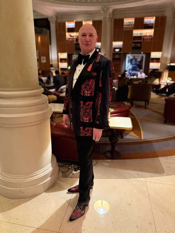 Graham Hall from Norton & Townsend bespoke tailors