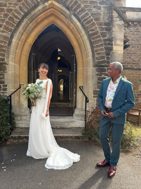 Our shoes featured on both ceremonies for Mr De Souza wedding, Thankfully so did the same bride!!