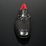 The 'Club Montepulciano' - Anaconda Gold Handcuff Loafer