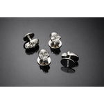 'Nosferatu' Skull Cufflinks & Shirt Buttons