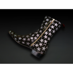 2nd LTD EDITION - Adamant 'Batcave' High leg zip boot