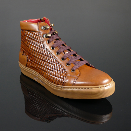 Apollo K940 'Huelva' Weave panel hi-top sneaker