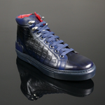 Apollo L058 'Navarra' Croc emboss Hi-Top sneaker