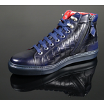 Apollo L058 'Navarra' Croc emboss Hi-Top sneaker