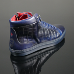 Apollo L058 'Navarra' Croc emboss Hi-Top sneaker