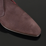 Bailey 'Blow up' - Bear Brown Suede High chukka Boot
