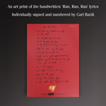 Carl Barat x Jeffery West - Limited Edition ' Run Run Run' Boot