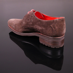Dexter 'Angel' - Plain Front suede Gibson