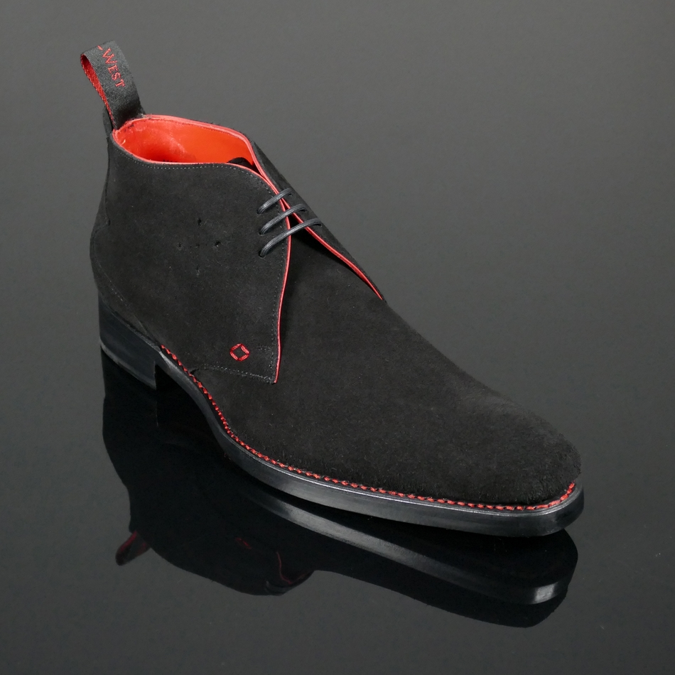 Dexter - 'Masuka' Suede Chukka Boot Black Suede