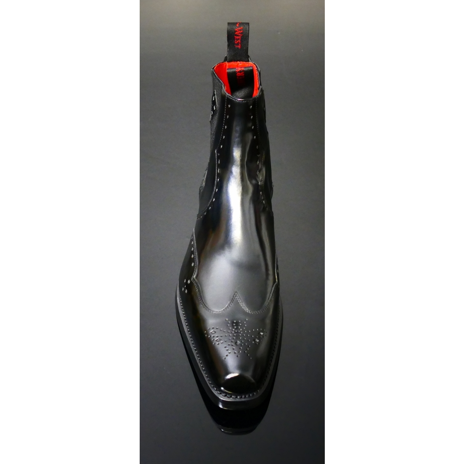 Dexter - 'Novikov' Chelsea Boot Black Polish