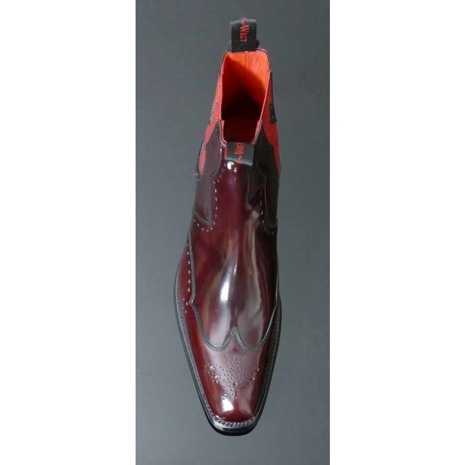 Dexter - 'Novikov' Chelsea Boot Burgundy Polish