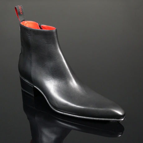 Dilettante 'Smaug' Calf Leather zip boot