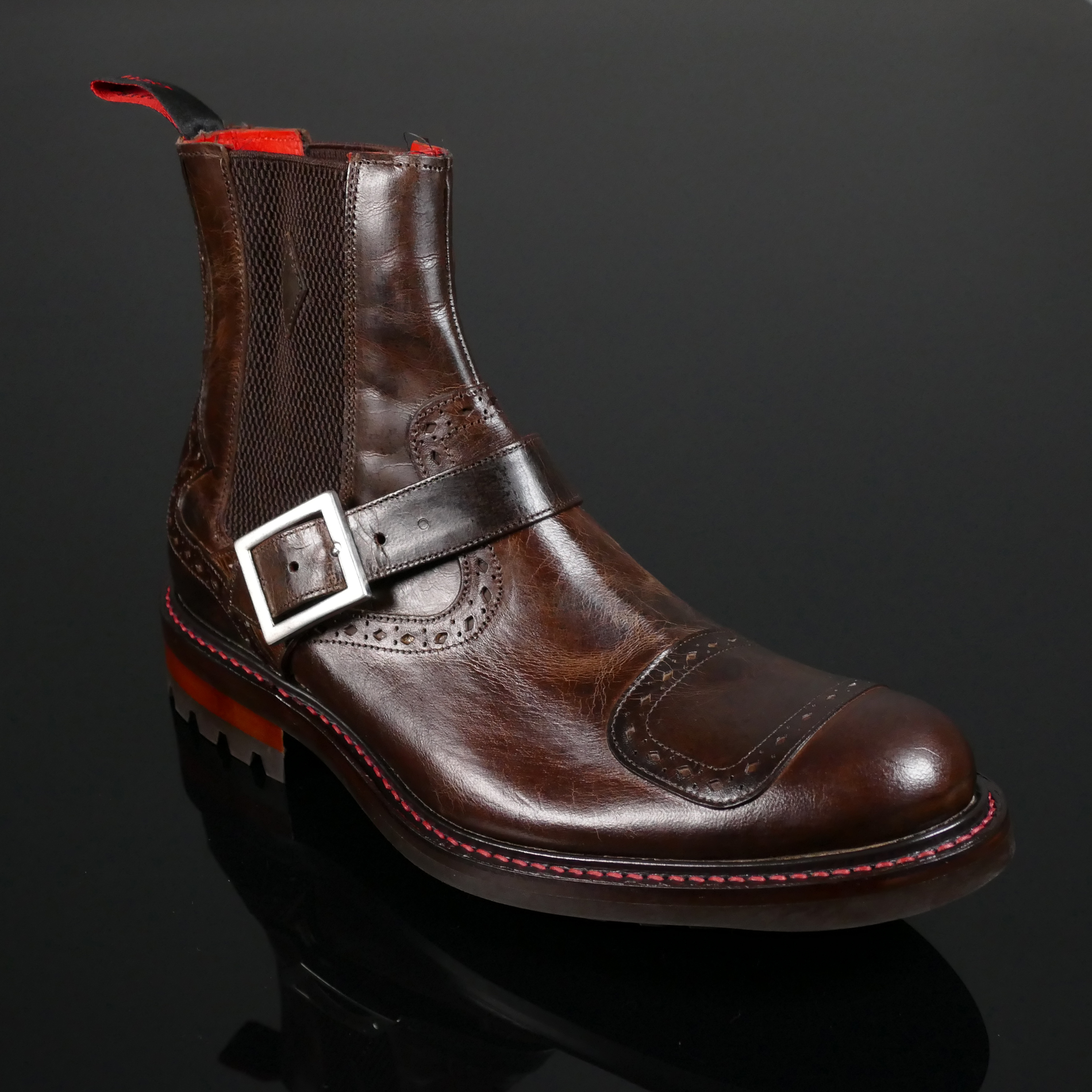 す*）様 【新品】JUHA SYNTHETIC LEATHER WESTERN Jeffery West Goodyear Welted Shoes | Premium Men's Footwear