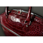 JET SET - BURGUNDY CROC