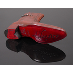 Lynott 'The Libertine' - Cognac Brown Falcon Grain Leather Tall Zip Boot