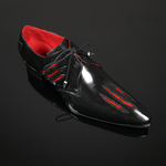 Manic K963 'Ripper' - Slashed Lace up pointed shoe