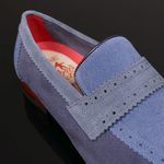 Martini L099 'Negroni' - Three-tone suede loafer