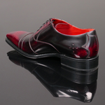 Moon 'Melrose' - Burgundy Fume Toe cap Oxford