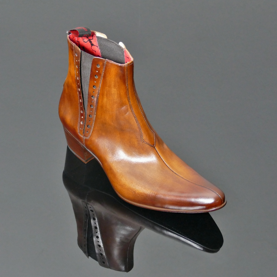 Murphy J022 'Helter Skelter' Seam Front Chelsea boot