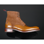 Page ‘Beast’ - Tiziano Tan Leather & Suede Lace-Up Boot