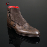 Page 'Magik' Buckle detail zip boot