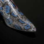 Sylvian K475 'MORTE' Gothic buckle boot