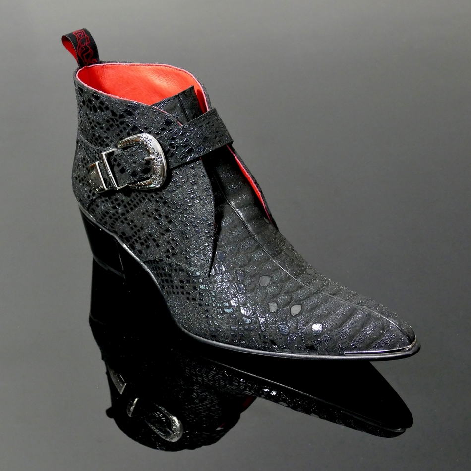 Sylvian K475 'MORTE' Buckled Monk Chukka Boot