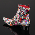 Sylvian K749 'Lizard King' Tall Zip Boot