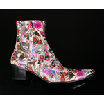 Sylvian K749 'Lizard King' Tall Zip Boot