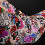 Sylvian K749 'Lizard King' Tall Zip Boot