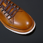 The 'Monaco' - Tiziano Tan Calf Leather Hybrid Sneaker
