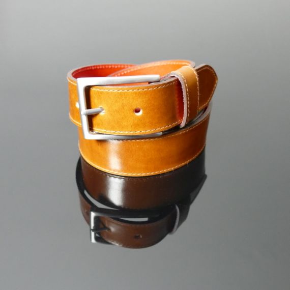 Dirk Jeans Belt - Cedar Calf