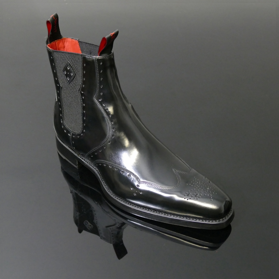 Dexter - 'Novikov' Chelsea Boot Black Polish