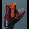 Dexter - 'Novikov' Polished Punch Chelsea Boot