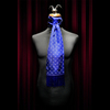 Navy Polka Skull Scarf and Pocket Square Set