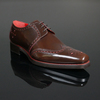 Brown Polish with Red