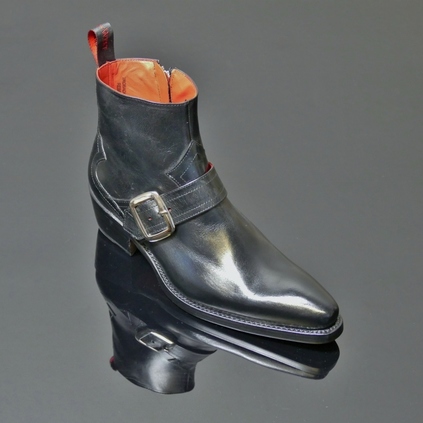 Rebel - 'Troubadour' Buckled Zip Boot 