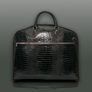 The 'O'Toole' Suit Carrier - Black Croc