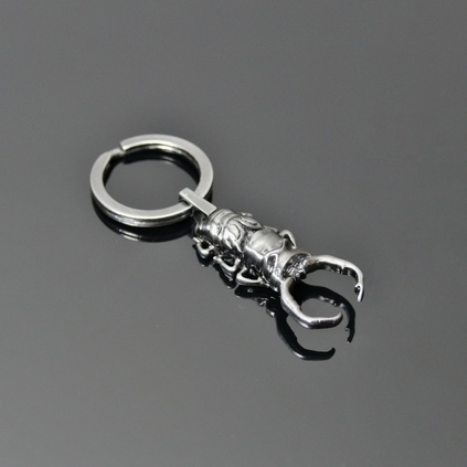 Stag Beetle Keyring
