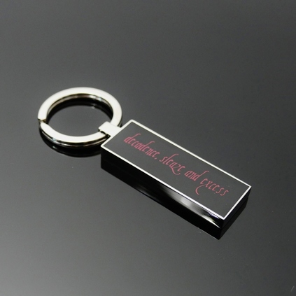 Decadence, Sleaze and Excess Keyring