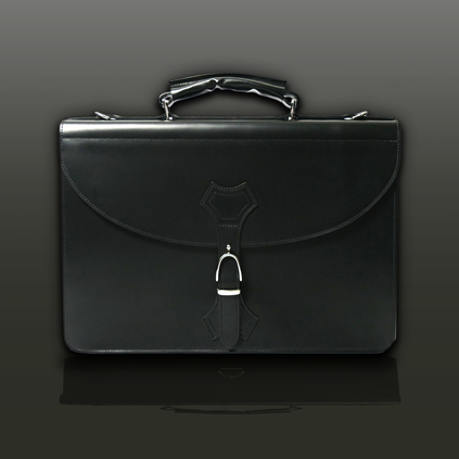 Briefcase - Black Calf