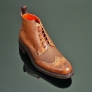 Hannibal 3101 - Classic Brogue Derby Boot with Rubber Sole