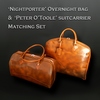 Overnight bag and Suit-carrier Set - Tiziano Tan