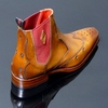 Dexter - 'Scimitar' Wing tip Chelsea boot