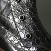 Lugosi 'Dracul' Coach Stud Zip boot