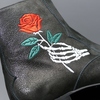 Manic K588 'Tomb' Embroidered Zip Boot