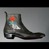 Manic K588 'Tomb' Embroidered Zip Boot