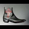 Adamant K602 'Cult' Gothic Cross Zip Boot